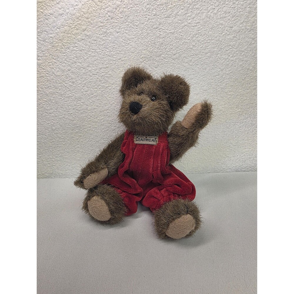 Vintage 1990 Boyds Bear retired Bear Clark S Bearhugs plush teddy bear brown